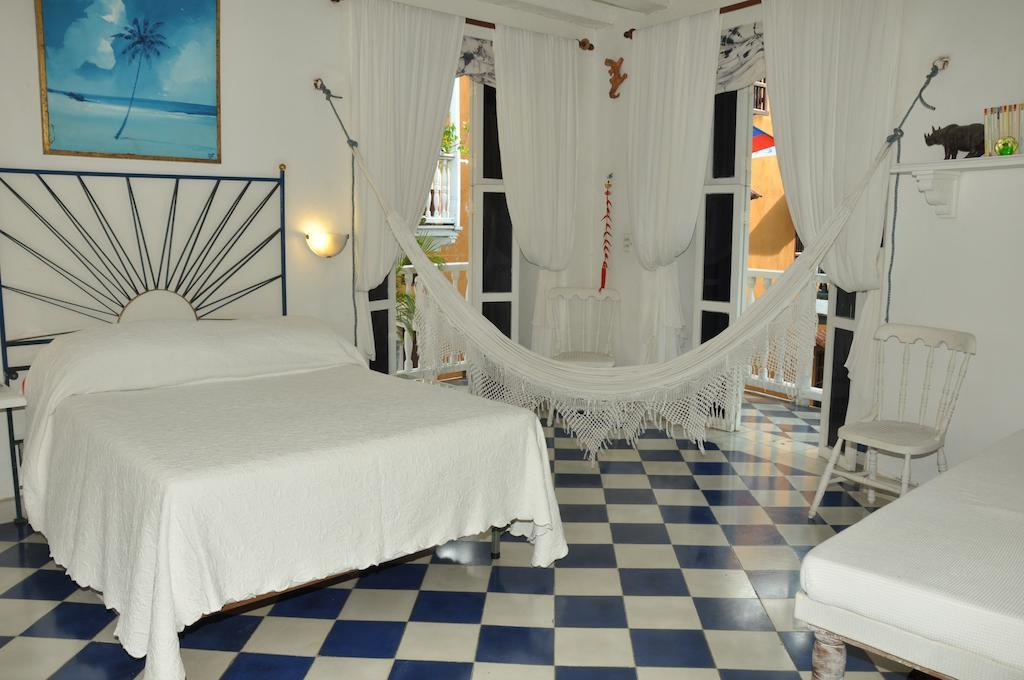 Готель Casa Mantilla 3-37 Cartagena Номер фото
